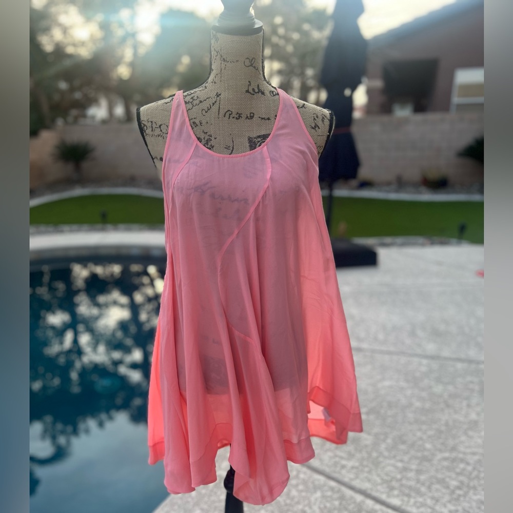 ALL SAINTS 100% SILK TANK TOP UK SIZE 10